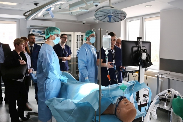 Nowa sala w CSM - pacjent wirtualny zdjęcie