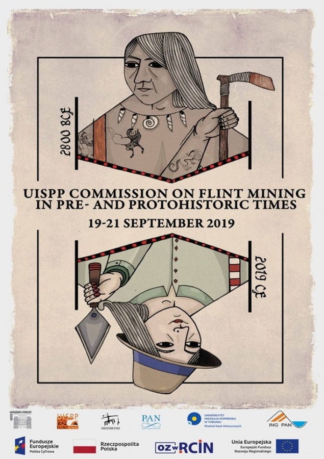 The flint mining studies: archaeological excavations – extraction methods – chipping floors – distribution of raw materials and workshop products zdjęcie
