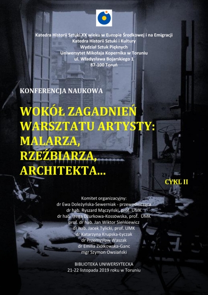 WOKÓŁ ZAGADNIEŃ WARSZTATU ARTYSTY zdjęcie