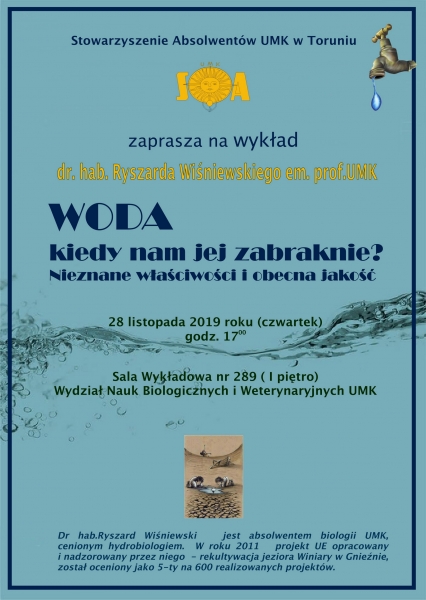Wykład dr hab. Ryszarda Wiśniewskiego. zdjęcie