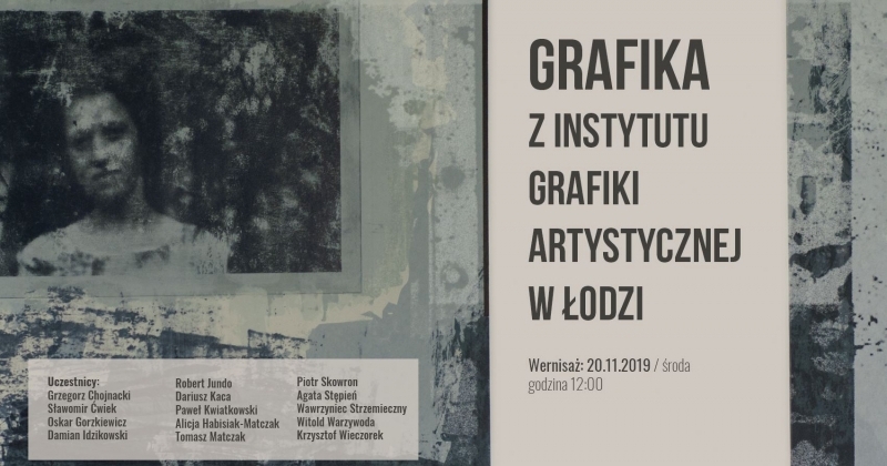 obrazek wiadomości: GRAFIKA z łódzkiej Akademii Sztuk Pięknych w Toruniu. obrazek wiadomości: GRAFIKA z łódzkiej Akademii Sztuk Pięknych w Toruniu.