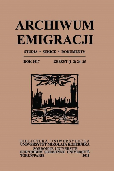 „Archiwum Emigracji” - Call for Papers zdjęcie