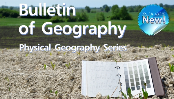 Nowy Bulletin of Geography. Physical Geography Series zdjęcie