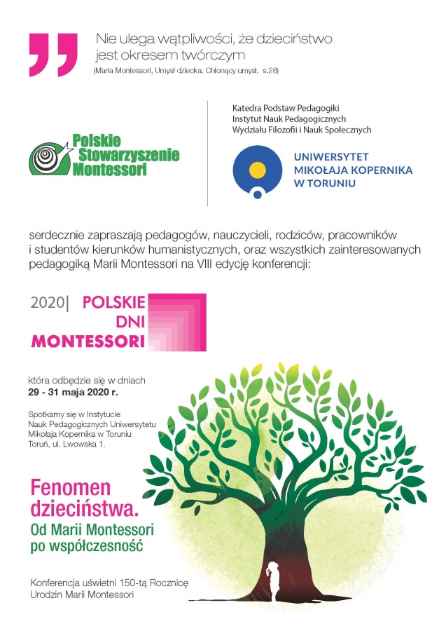 VIII edycja konferencji Polskie Dni Montessori zdjęcie