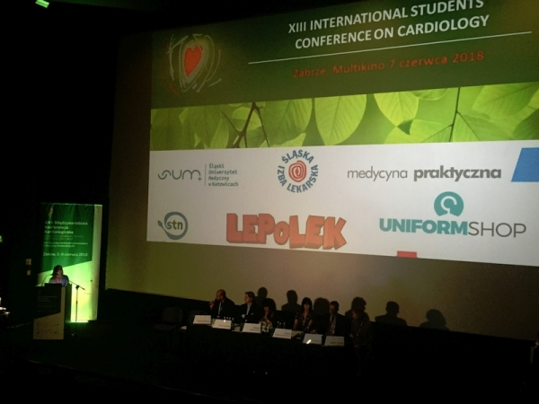 I miejsce na konferencji studenckiej zdjęcie