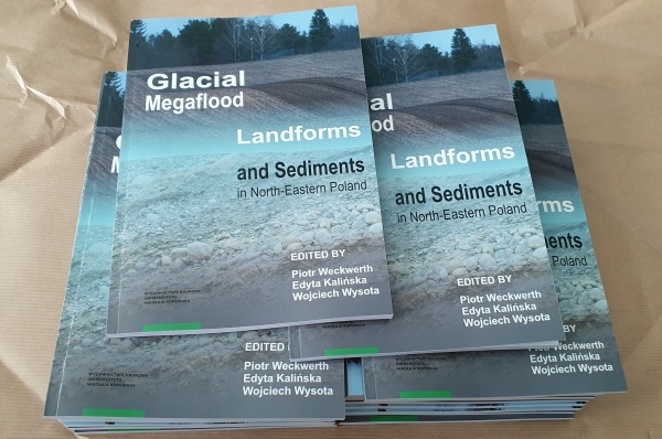 Monografia "Glacial Megaflood Landforms and Sediments in North-Eastern Poland" zdjęcie