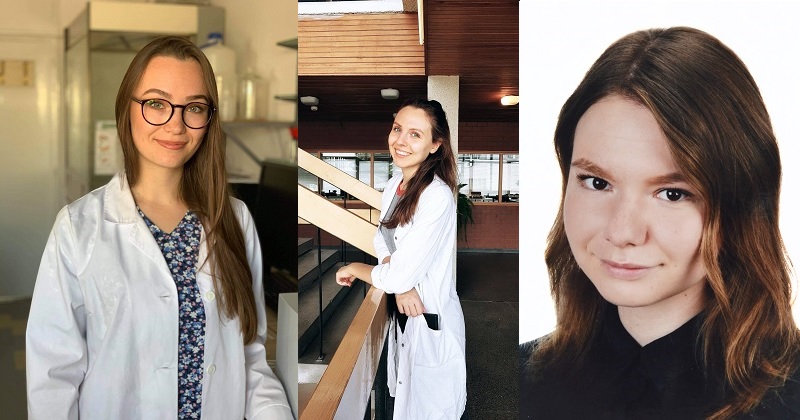 Od lewej: Weronika Prus-Walendziak, Alicja Tymczewska i Olha Mazur Zdjęcie ilustracyjne
