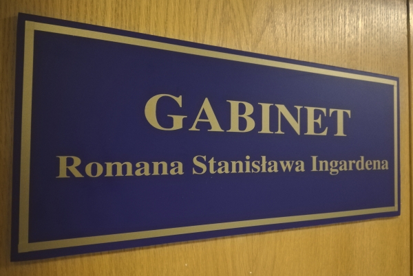 Gabinet Romana Stanisawa Ingardena zdjęcie