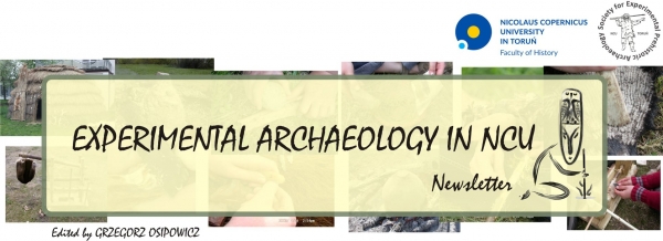 Newsletter Experimental Archaeology NCU zdjęcie