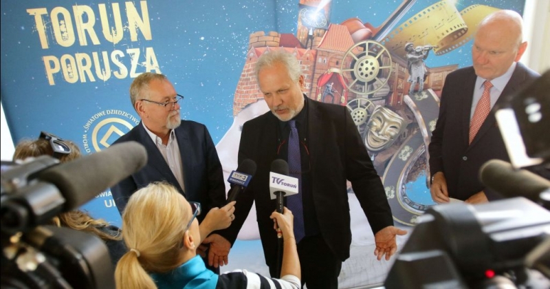 Prof. K. Górski na spotkaniu z ówczesnym rektorem UMK prof. Andrzejem Tretynem oraz prezydentem Torunia Michałem Zaleskim (2018 r.) fot.Adam Zakrzewski/www.torun.pl Zdjęcie ilustracyjne