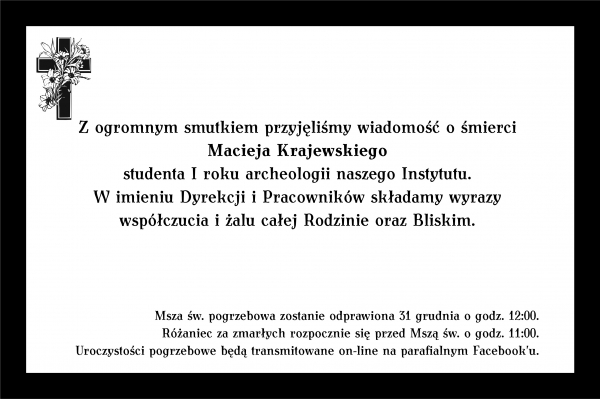 Kondolencje zdjęcie