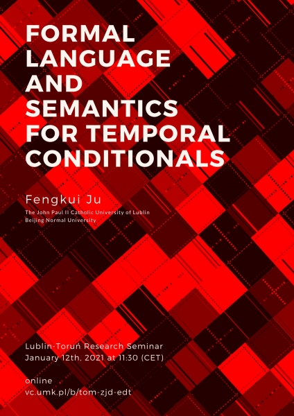 Odczyt Fengkui Ju (The John Paul II Catholic University of Lublin oraz Beijing Normal University) zdjęcie