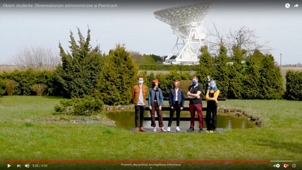 Okiem studenta: Obserwatorium astronomiczne w Piwnicach