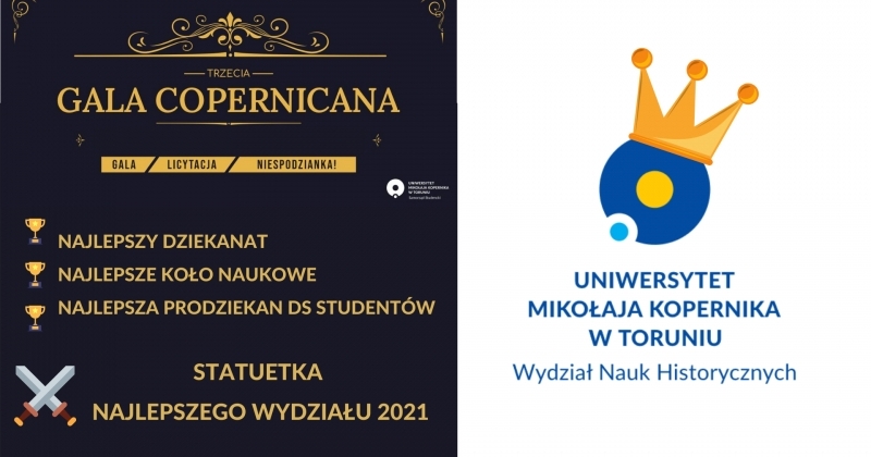 obrazek wiadomości: ZDOBYLIŚMY STATUETKĘ NAJLEPSZEGO WYDZIAŁU 2021 obrazek wiadomości: ZDOBYLIŚMY STATUETKĘ NAJLEPSZEGO WYDZIAŁU 2021