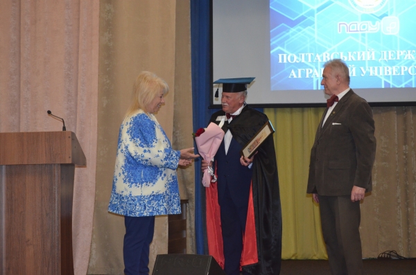 Prof. dr hab. Jędrzej M. Jaśkowski doktorem honorowym Połtawskiego Państwowego Uniwersytetu Rolniczego