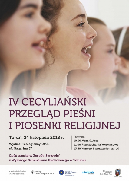 IV Cecyliański Przegląd Pieśni i Piosenki Religijnej zdjęcie