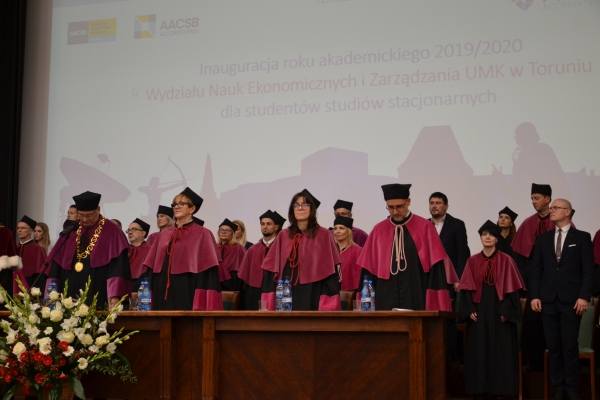 Po inauguracji roku akademickiego zdjęcie