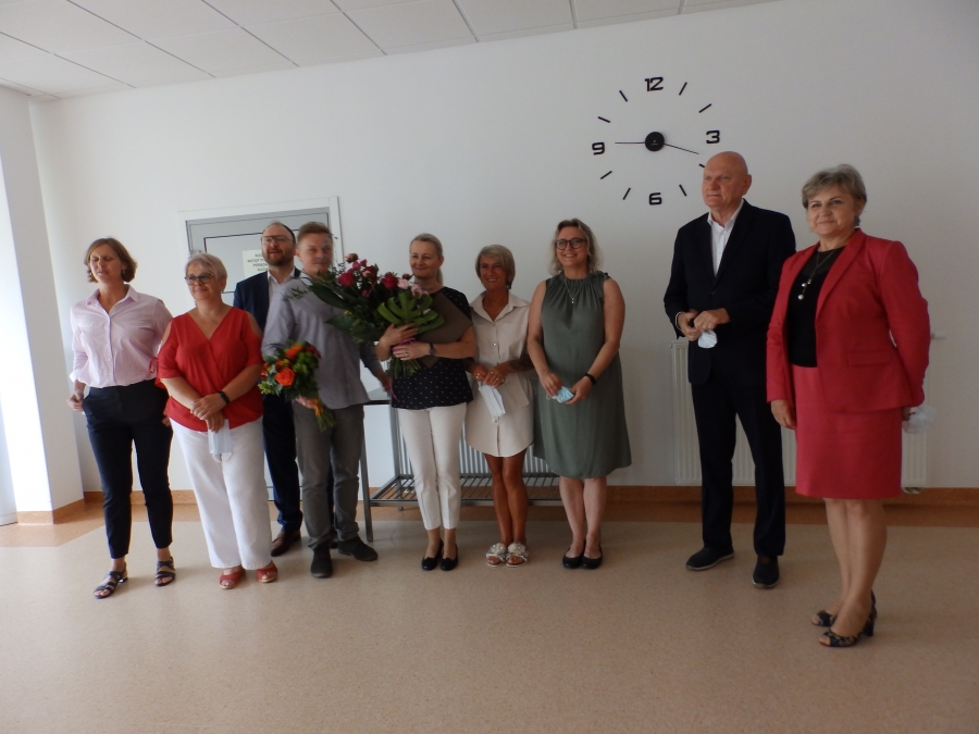 Dr Agata Wołowska nową dyrektorką Domu Pomocy Społecznej im. dr. Leona Szumana w Toruniu. zdjęcie