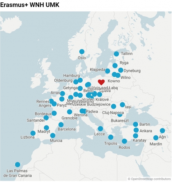 Erasmus+ rekrutacja Zdjęcie ilustracyjne
