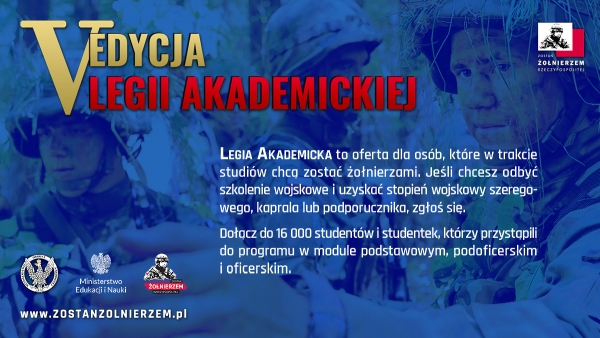 Rusza V edycja Legii Akademickiej Zdjęcie ilustracyjne