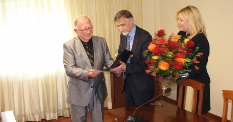 obrazek wiadomości: Spotkanie z emerytowanym prof. Zbigniewem Kwiecińskim obrazek wiadomości: Spotkanie z emerytowanym prof. Zbigniewem Kwiecińskim