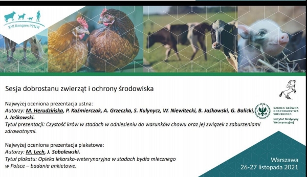 Reprezentacja IMW UMK w gronie laureatów na XVI Kongresie PTNW