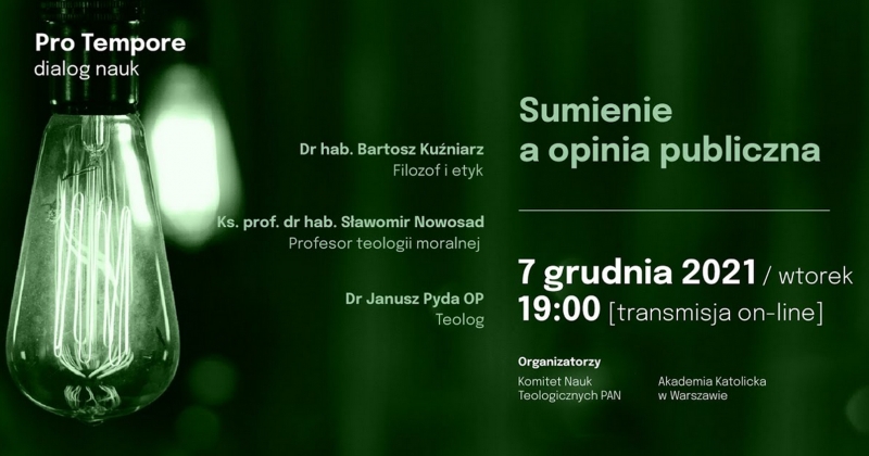 obrazek wiadomości: "Pro tempore Dialog Nauk" - debata 7 grudnia 2021 roku obrazek wiadomości: "Pro tempore Dialog Nauk" - debata 7 grudnia 2021 roku