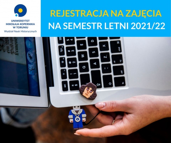 Rejestracja na zajęcia w semestrze letnim 2021/2022 Zdjęcie ilustracyjne