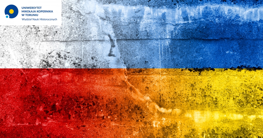 obrazek: Flagi Polski i Ukrainy