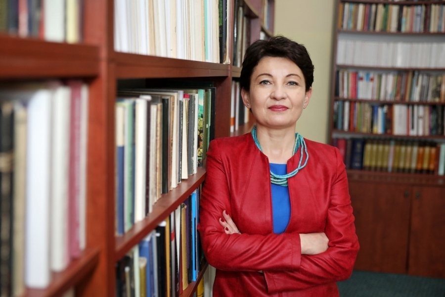fot.Andrzej Romański dr hab. Violetta Wróblewska, prof UMK - dziekan Wydziału Humanistycznego UMK