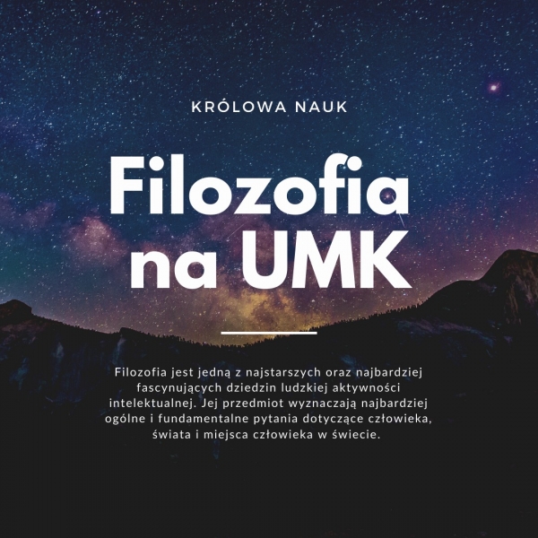 Zapraszamy na filozofię!