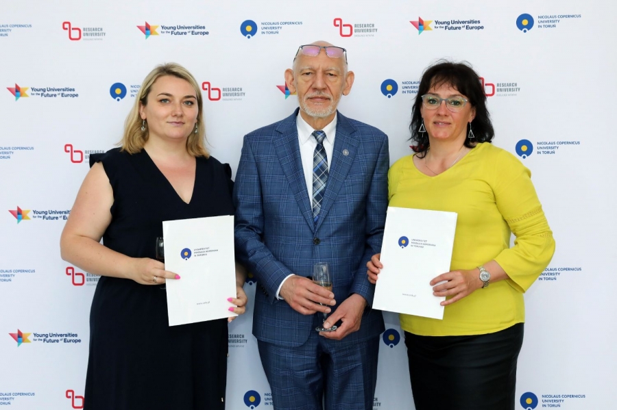 fot.Andrzej Romański Oliwia Birecka, Andrzej Sokala, Barbara Sulkowska