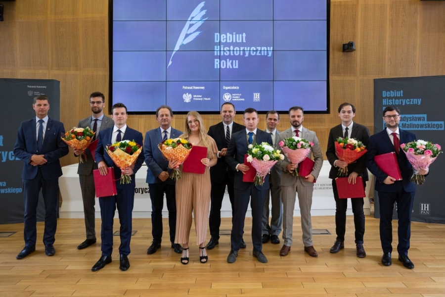 Wręczenie nagród w konkursie Najlepszy Debiut Historyczny Roku w zakresie historii najnowszej za rok 2021 – Warszawa, 14 czerwca 2022 fot.Mikołaj Bujak (IPN) Wręczenie nagród w konkursie Najlepszy Debiut Historyczny Roku w zakresie historii najnowszej za rok 2021