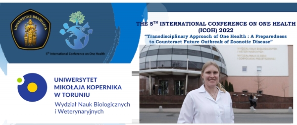 dr Natalia Osten- Sacken prelegentką na konferencji "One health" organizowanej przez Uniwersytet Brawijaya