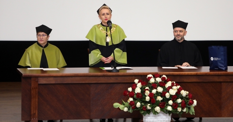 obrazek wiadomości: Wydziałowa inauguracja roku akademickiego 2022/2023 obrazek wiadomości: Wydziałowa inauguracja roku akademickiego 2022/2023