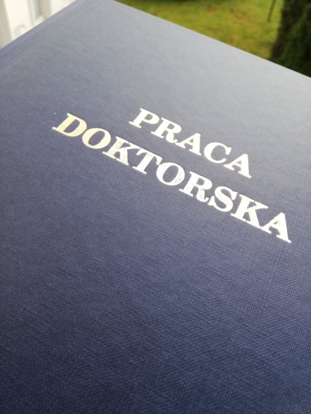 Publiczna obrona rozprawy doktorskiej mgr inż. Aleksandry Leszczyk