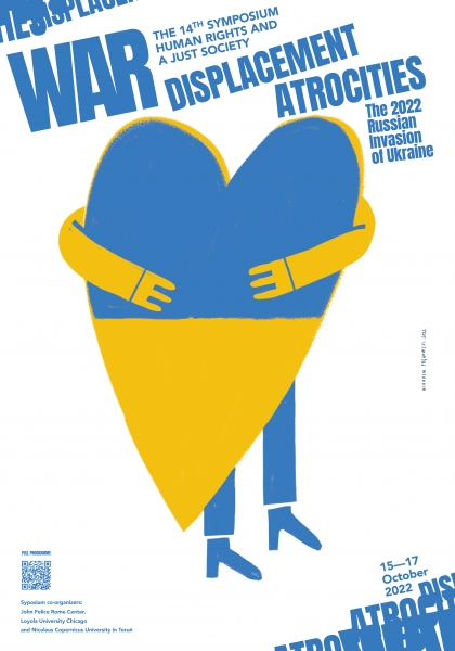 The 14th Symposium Human Rights and a Just Society - 15-17 October 2022 - INVITATION Zdjęcie ilustracyjne