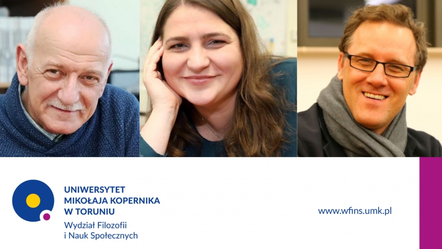 obrazek: dr Tomasz Komendziński, dr Bibianna Bałaj, dr hab. Arkadiusz Gut, prof UMK. Zdjęcie ilustracyjne
