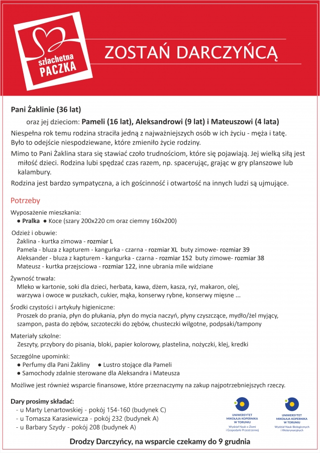 obrazek: Szlachetna Paczka fot.Nadesłane Logo akcji szlachetnej paczki