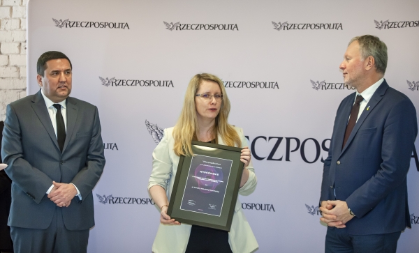 Wyróżnienie Rzeczpospolitej Cyfrowej dla dr Karoliny Mikulskiej-Rumińskiej za badania naukowe