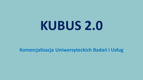 KUBUS 2.0” nadchodzi. Szansa na finansowanie badań przedwdrożeniowych zdjęcie