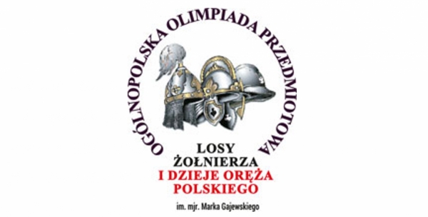 Olimpiada "Losy żołnierza i dzieje oręża polskiego..." - FINALISTA