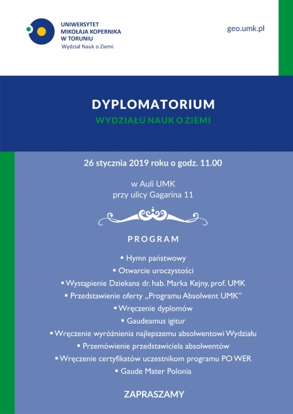 Dyplomatorium rocznik 2017/2018 zdjęcie