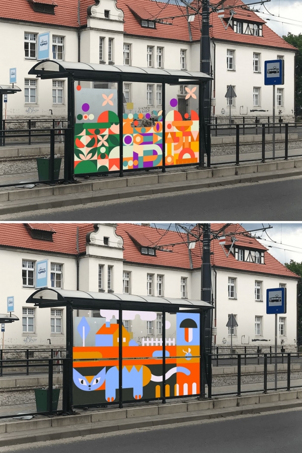 obrazek: Przykładowa wizualizacja przystanków Zdjęcie ilustracyjne