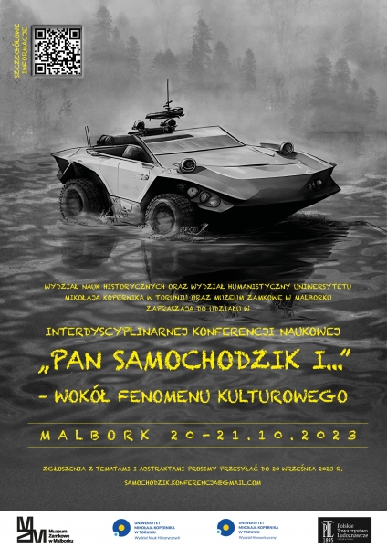 Zaproszenie do udziału w interdyscyplinarnej konferencji naukowej „Pan Samochodzik i…” – wokół fenomenu kulturowego Zdjęcie ilustracyjne