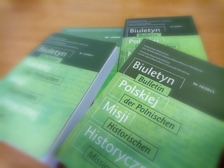 obrazek: Biuletyn Polskiej Misji Historycznej Cztery egzemplarze rocznika