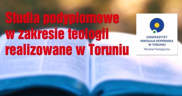 Studia podyplomowe w zakresie teologii realizowane w Toruniu 2023/2024 Zdjęcie ilustracyjne