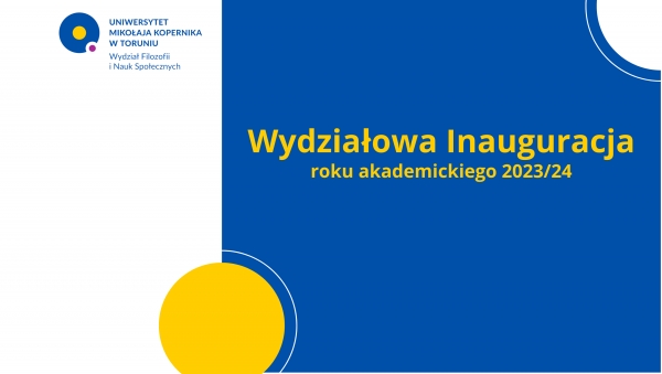Wydziałowa inauguracja Zdjęcie ilustracyjne