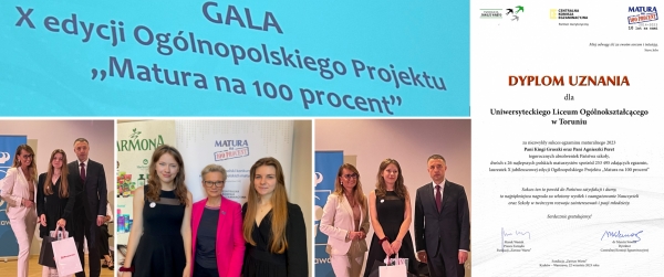 Matura na 100 procent - laureatki