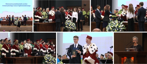 Ślubowanie uczniów klas pierwszych